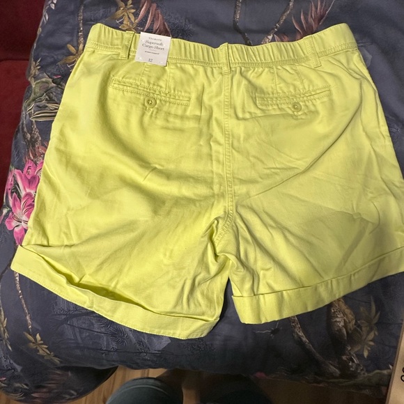 Yellow Women's Shorts - Picture 3 of 11